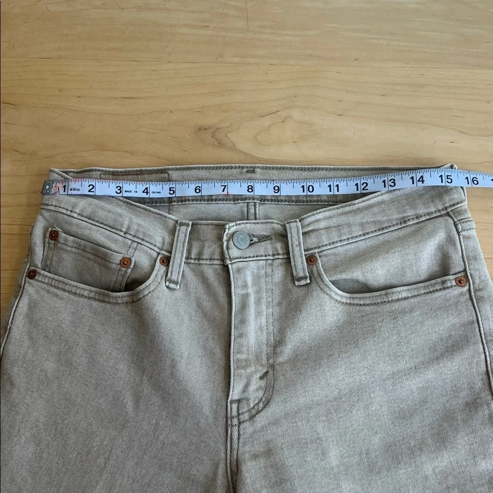 Levi's Men's 511 Tan Straight Jeans 30x28
